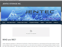 Tablet Screenshot of jentecstorage10.com